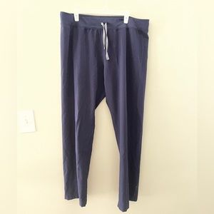 Figs Scrub Pants Navy Blue Technical Collection Medical Women's Size XL/T